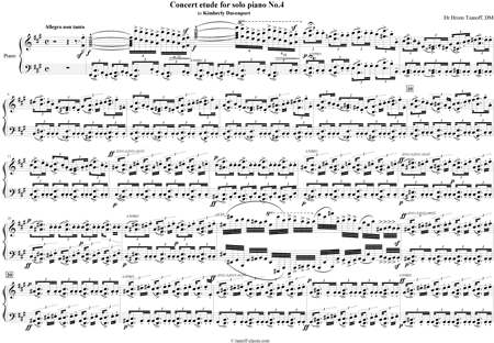 Piano concert etude No.4