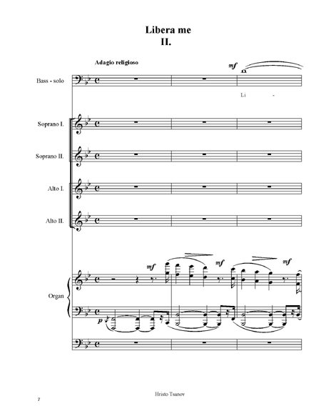  Libera me II - Tsanov