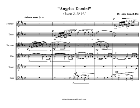 Angelus Domini - Luca 2, 10-14