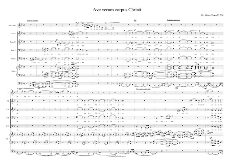 Ave verum corpus Christi No.1 