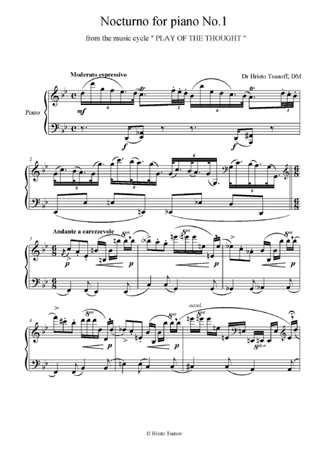 Nocturno for piano I