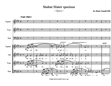 Stabat Mater speciosa
